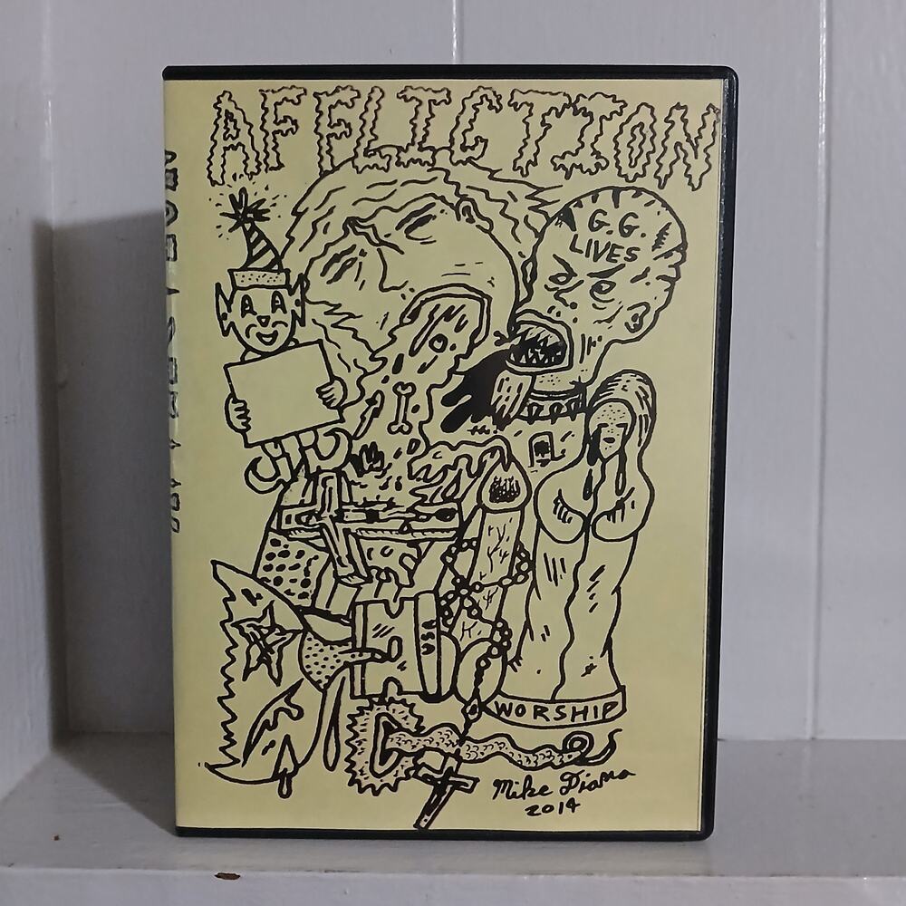 Affliction Video Compilation DVD GG Allin Punk Rock Outsider Art Annie Sprinkle